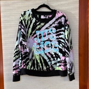 Child XL Tie-Dye Graphic Sweatshirt super soft and fluffy